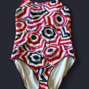 Lands end one piece swimsuit with